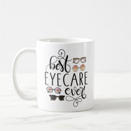 Taza De Café Mejor Cuidado Ocular Nunca Optometrist Médica Ojo 