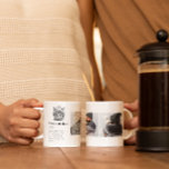 Taza De Café Mejor definición de papá de gato | Tres fotos<br><div class="desc">Montaje de fotos moderno de 3. Con una dulce definición de lo que es un gato papá con espacio para el mensaje personalizado. ¡Esta taza personalizada hace un regalo perfecto para el papá del gato en tu vida! Divertido, fácil y único - hace un gran regalo para cumpleaños, vacaciones y...</div>