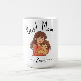 Taza De Café Mejor Día de la Madre de la Familia Personalizado