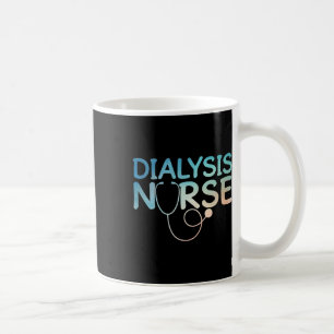 Taza De Café Mejor Diálisis Arte De Enfermeras Para Mujeres Diá