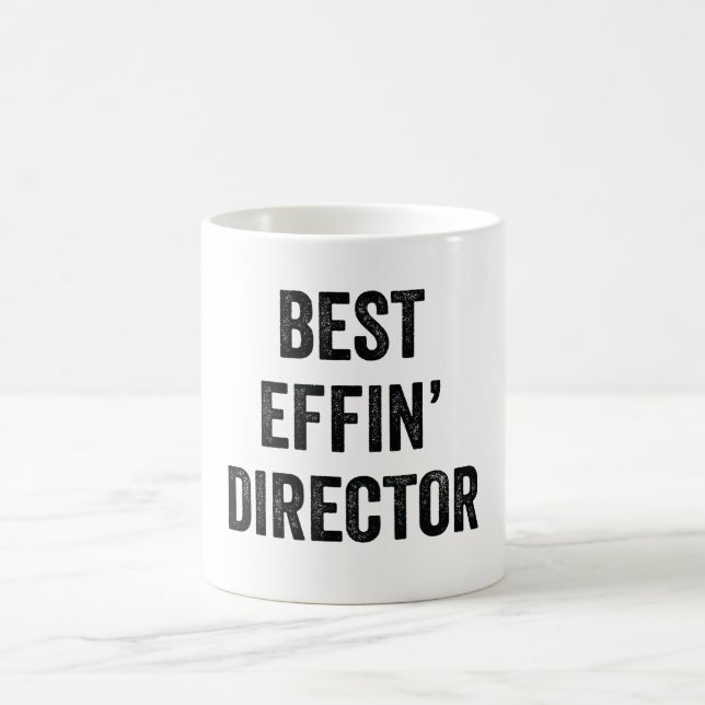 Taza De Café Mejor Director de Effin (Centro)