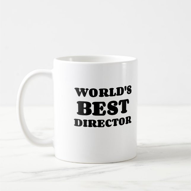 TAZA DE CAFÉ MEJOR DIRECTOR DEL MUNDO (Izquierda)