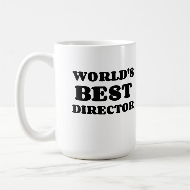 TAZA DE CAFÉ MEJOR DIRECTOR DEL MUNDO (Izquierda)