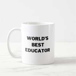 Taza De Café Mejor educador del mundo