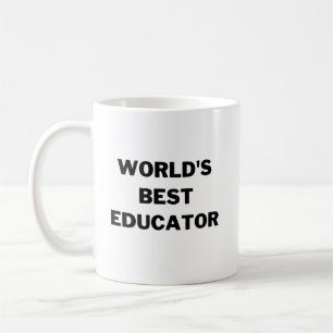 Taza De Café Mejor educador del mundo