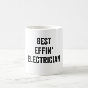 Taza De Café Mejor electricista del mundo