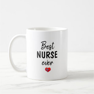 Taza De Café Mejor Enfermera de Enfermería de la Historia - Un