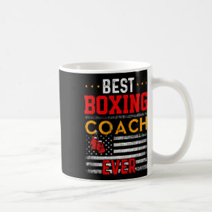 Taza De Café Mejor entrenador de boxeo de todos los tiempos div