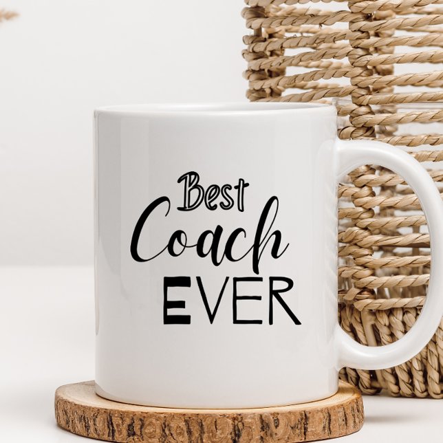 Taza De Café Mejor Entrenador Deportes de Apreciación Personali (Subido por el creador)