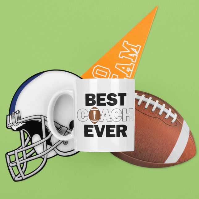 Taza De Café Mejor entrenador entrenador de fútbol de todos los (Subido por el creador)