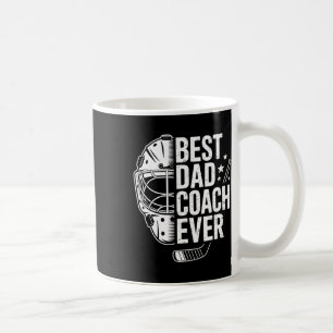 Taza De Café Mejor Entrenador Padre de Hockey Retro Padre Entre
