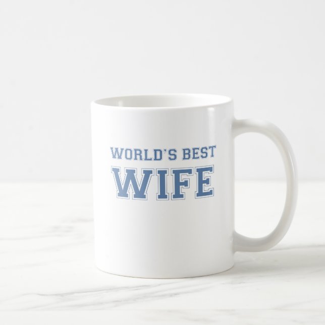 Taza De Café Mejor Esposa del Mundo (Derecha)