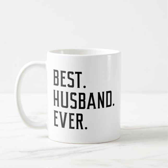 Taza De Café Mejor Esposo de la Historia (Izquierda)