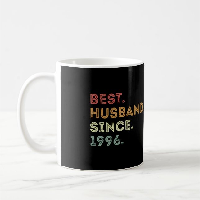 Taza De Café Mejor Esposo Desde 1996 Epic 24Th Boda Annivers (Izquierda)