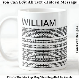 Taza De Café Mejor Estar En Casa & Mensaje Oculto 085