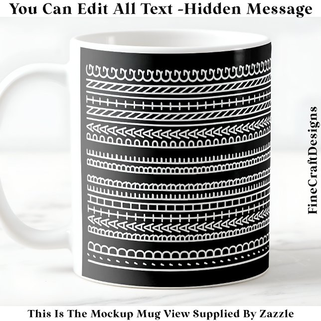 Taza De Café Mejor Estar Pintando Mensaje Oculto 088W Novedad (Subido por el creador)