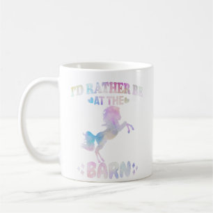 Taza De Café Mejor Estaría En El Establo  