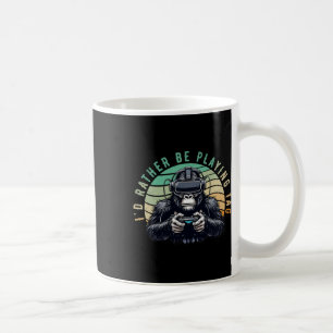 Taza De Café Mejor estaría jugando Tag Monke Tag Vr Monke Gamer