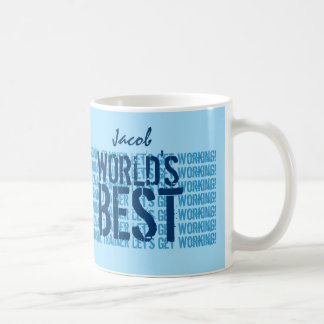 Taza De Café Mejor FORMADOR PERSONAL del mundo hagamos trabajar
