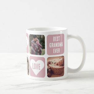 Taza De Café Mejor foto de corazón de amor rosado jamás fango