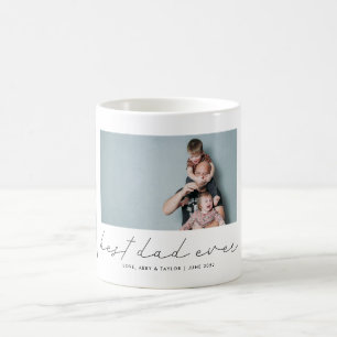 Taza De Café Mejor foto de escritura moderna de papá