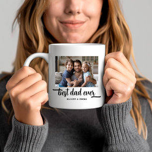 Taza De Café Mejor foto de guión para papá