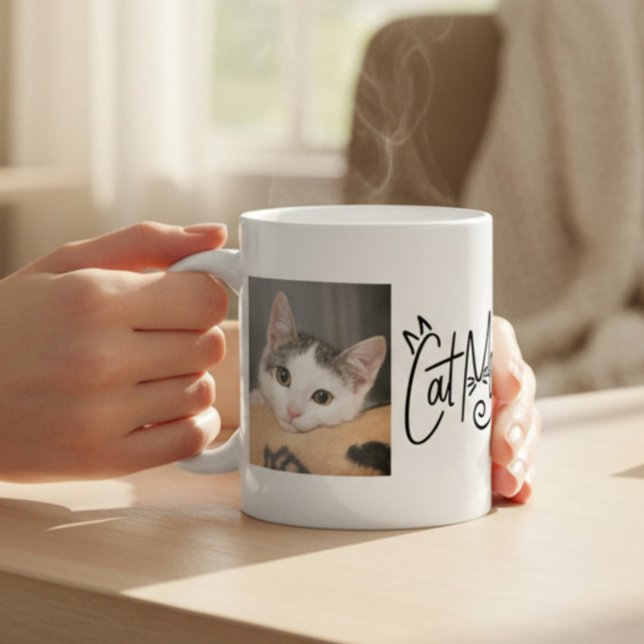Taza De Café Mejor foto de mamá de gato (Subido por el creador)