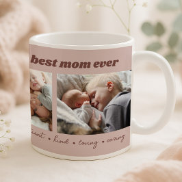 Taza De Café Mejor foto de mamá de Personalizado