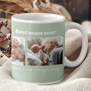 Taza De Café Mejor foto de mamá de Personalizado