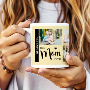 Taza De Café Mejor foto de mamá del Día de la Madre de la histo