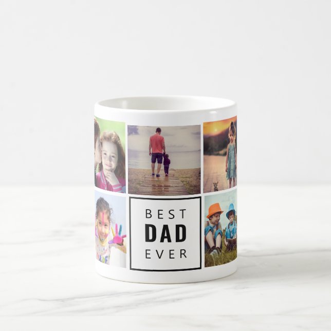 Taza De Café Mejor foto de Personalizado de DAD Ever (Centro)
