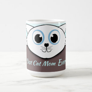 Taza De Café Mejor Gato Mamá Jamás Café Mug