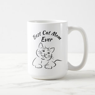 Taza De Café Mejor Gato Mamá Jamás Café Mug