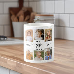 Taza De Café Mejor GiGi de la historia - Collage de fotos de ni<br><div class="desc">Celebra el "Mejor GiGi de la Historia" con este Collage de fotos de nietos personalizado Coffee Mug. Este sincero regalo cuenta con un coqueto collage de preciadas fotos que capturan momentos especiales, complementado con un mensaje sincero. Está equipado con cerámica de alta calidad, microondas y lavavajillas para su comodidad y...</div>