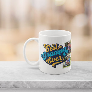 Taza De Café Mejor Grampa   Foto del abuelo
