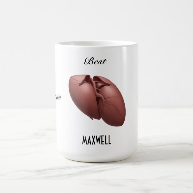 Taza De Café Mejor Hepatólogo Ever Mug (Centro)