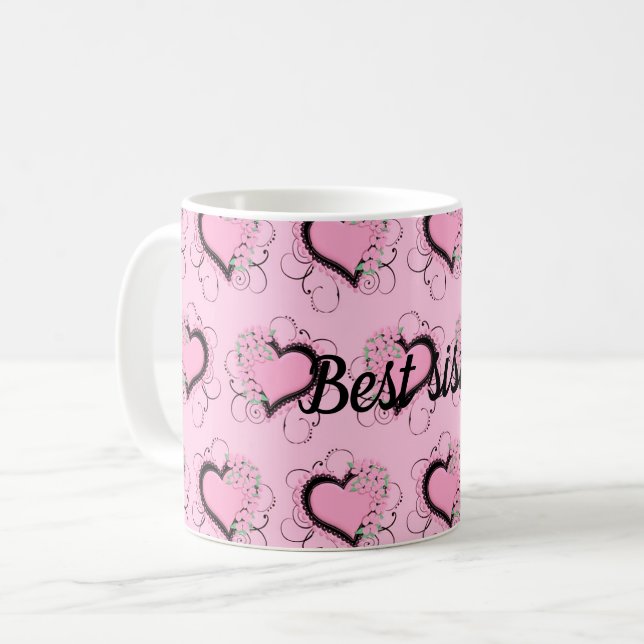 Taza De Café Mejor hermana (Anverso izquierdo)