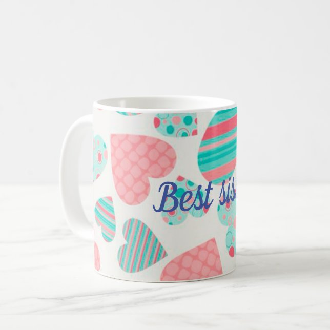 Taza De Café Mejor hermana (Anverso izquierdo)