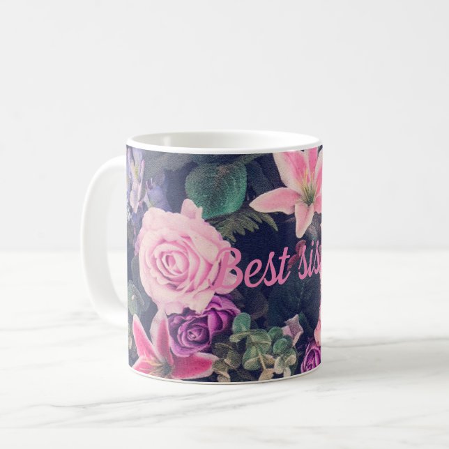 Taza De Café Mejor hermana (Anverso izquierdo)
