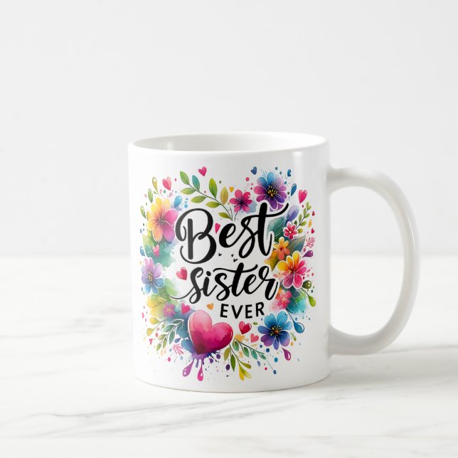 Taza De Café Mejor Hermana Cosa De Mug (Derecha)