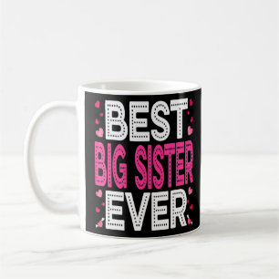 Taza De Café Mejor Hermana Hermana Siempre Divertida Corazón Am