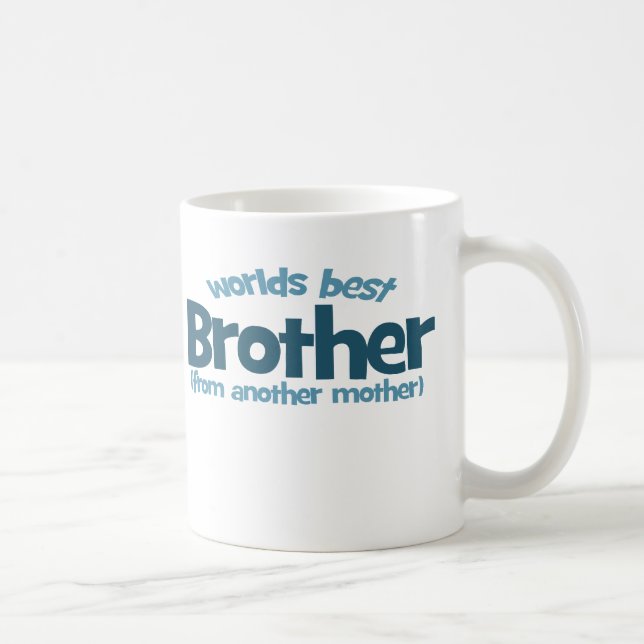 Taza De Café Mejor Hermano del Mundo (Derecha)