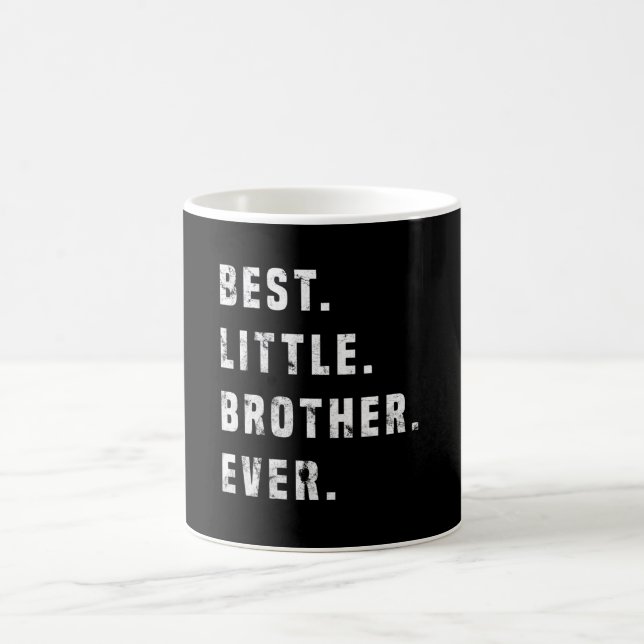 Taza De Café Mejor Hermano Pequeño Para Siempre Idea De Regalo (Centro)