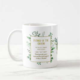 Taza De Café Mejor Hombre Padre de Groom Groomsman personalizad