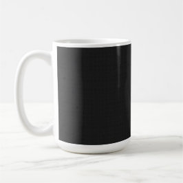 Taza De Café Mejor HUSBAND moderno A06Z en blanco y negro