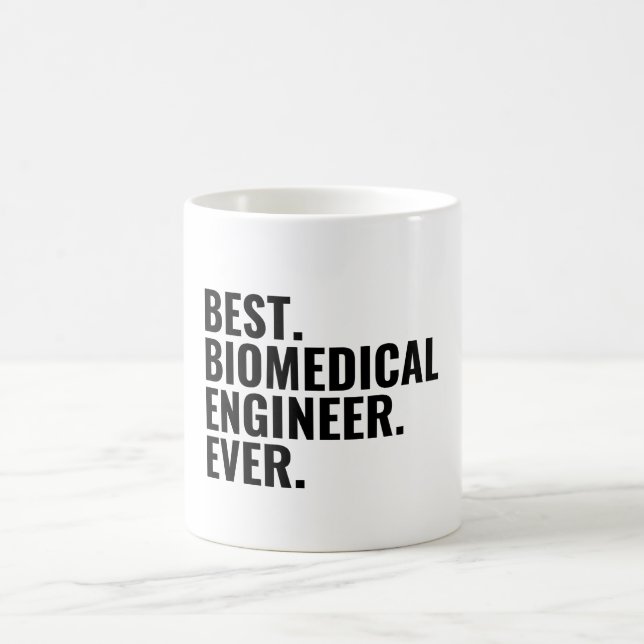 Taza De Café Mejor Ingeniero Biomédico Cada Vez Divertido (Centro)