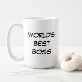 Taza De Café Mejor Jefe del Mundo