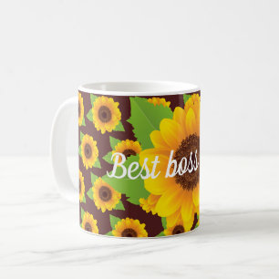 Taza De Café Mejor jefe del mundo
