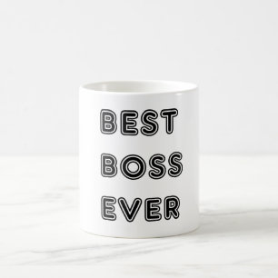 Taza De Café Mejor jefe jamás