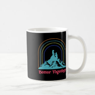 Taza De Café Mejor Juntos Boda Groom Bride Esposa Esposa M